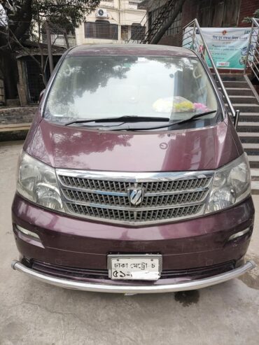 Toyota Alphard 2002 Sunroof Moon roof