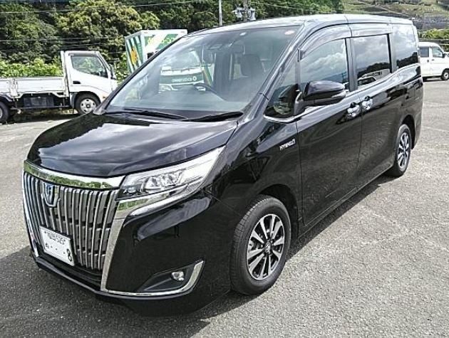 TOYOTA ESQUIRE HYBRID BLACK 2018 for sale