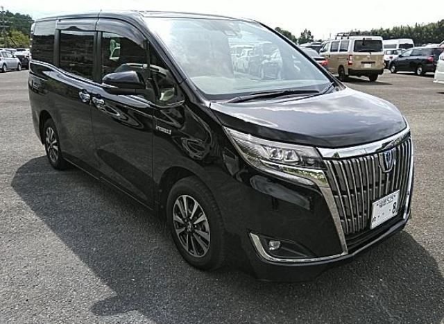 TOYOTA ESQUIRE HYBRID BLACK 2018 for sale