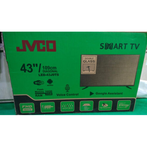 Jvco Smart TV Voice Control LED-43J9TS 43″