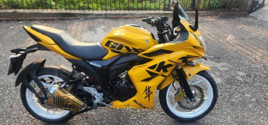 SUZUKI GIXXER SF 155CC BIKE (DOUBLE DISK) for sale