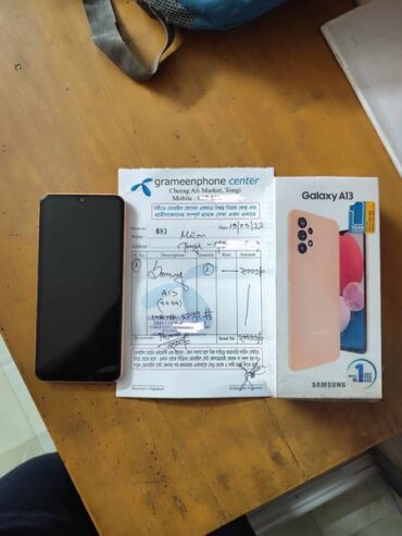 Samsung A13 New in Dhaka