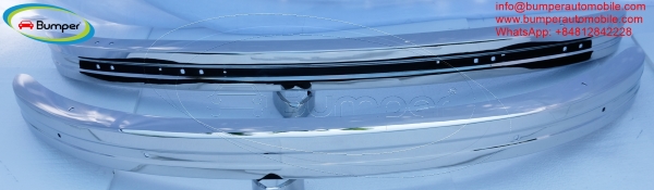 Volkswagen Beetle bumper type (1968-1974) by stainless steel (VW Käfer Stoßfänger satz)