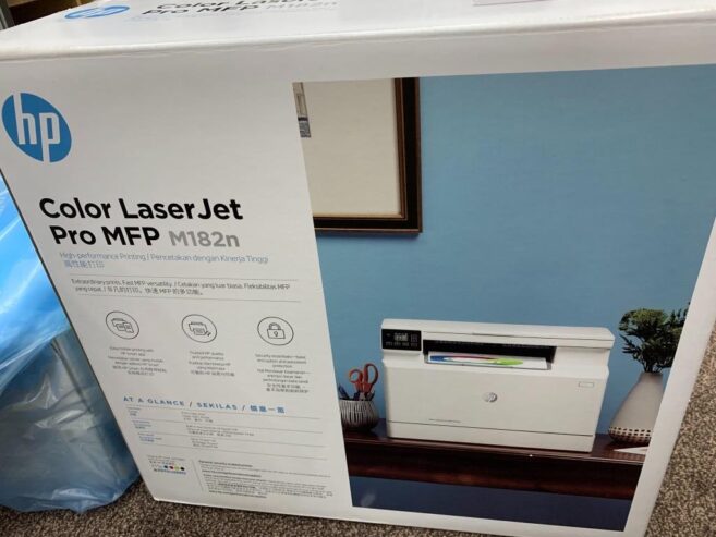 HP Color Laser Jet Multifunction Printer Pro MFP M182n