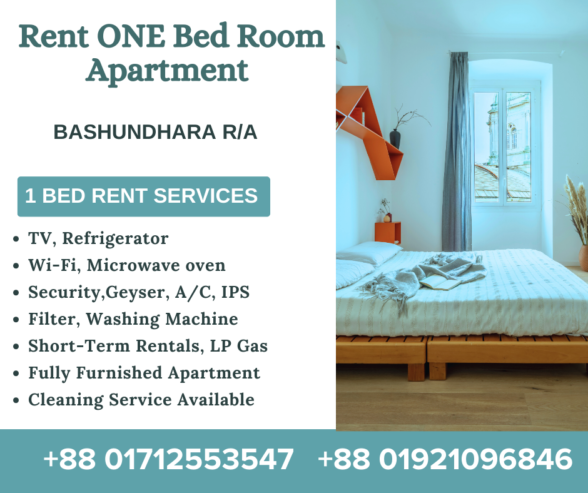 One Bed Room Apartment In Bashundhara