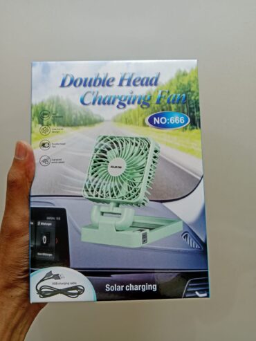 Single Head Solar Charging Fan