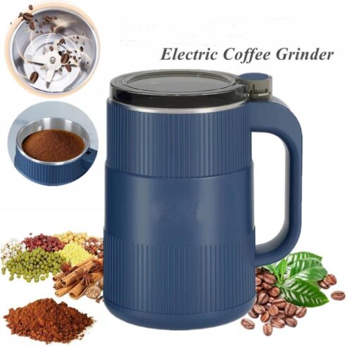 Coffee Grinding Machine – Electric Spice Grinder Fine Powder, with 304 Stainless Steel Blade