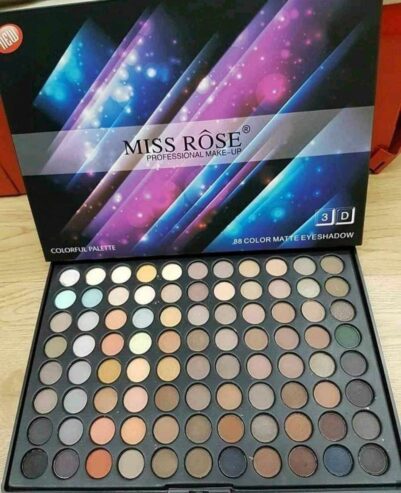 Miss Rose 88 Matte and Shemmar 3D Eyeshadow Palette