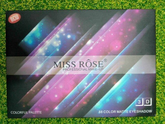 Miss Rose 88 Matte and Shemmar 3D Eyeshadow Palette