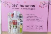 360° rotation makeup organizer