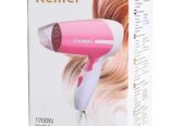 Kemei KM-6830 Hot And Normal Air Foldable Hair Dryer.