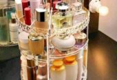 360° rotation makeup organizer