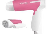 Kemei KM-6830 Hot And Normal Air Foldable Hair Dryer.