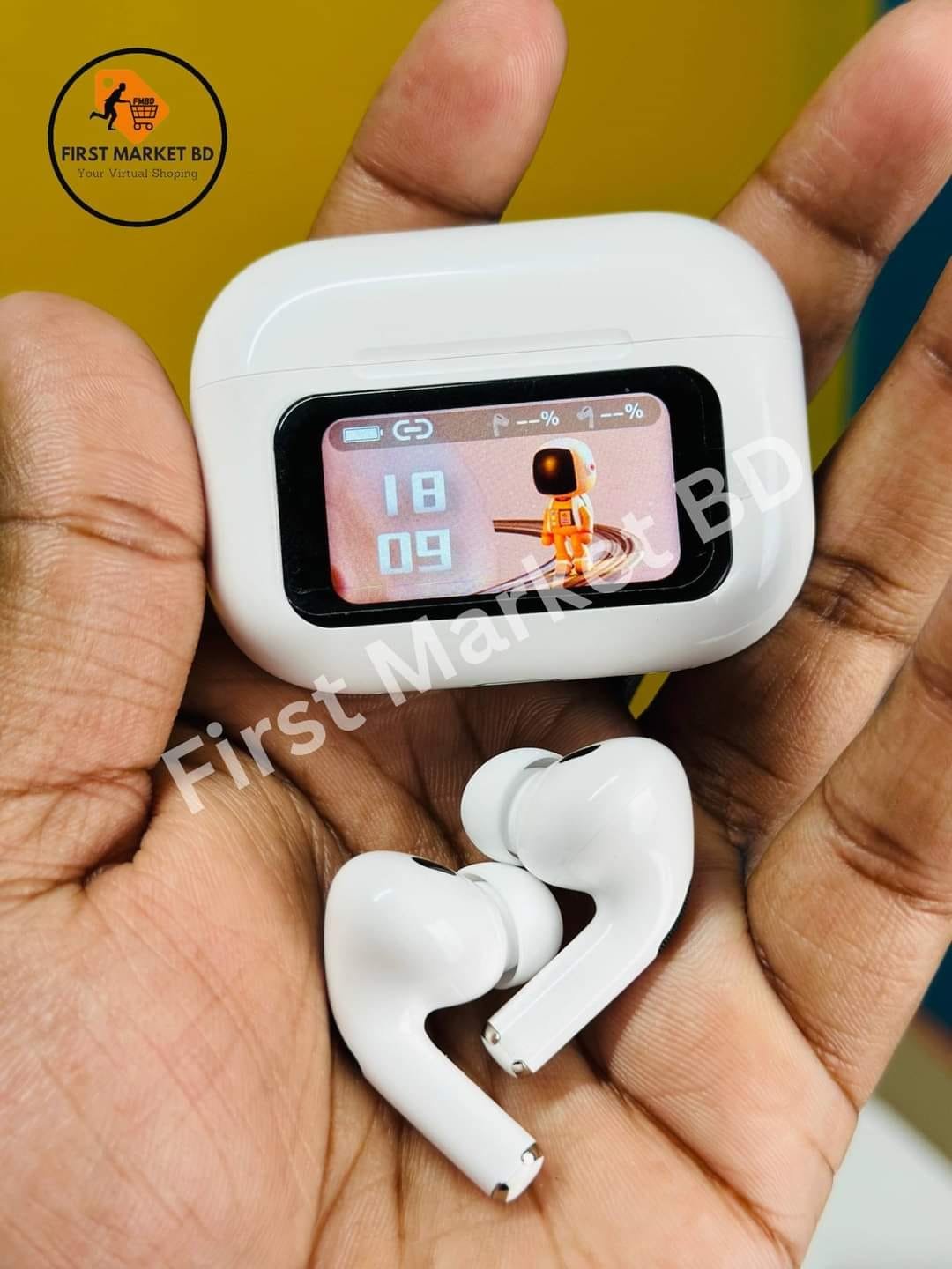 𝐖𝐓-𝟐 𝐖𝐢𝐫𝐞𝐥𝐞𝐬𝐬 𝐁𝐥𝐮𝐞𝐭𝐨𝐨𝐭𝐡 𝐇𝐞𝐚𝐝𝐬𝐞𝐭 𝐖𝐢𝐭𝐡 𝐋𝐞𝐝 𝐃𝐢𝐬𝐩𝐥𝐚𝐲