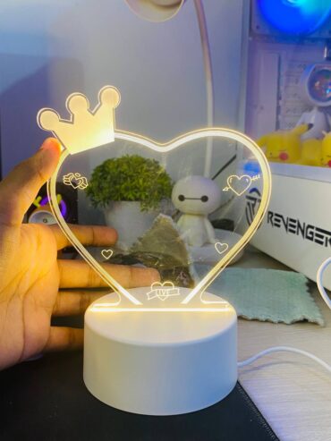 3D Queen Lamp
