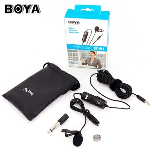 BOYA M1 Microphone For Smartphone, DSLR, Laptop & PC [First Copy]