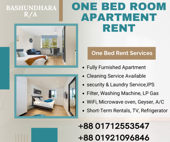 Renting furnished 1BHK Apartment In Bashundhara