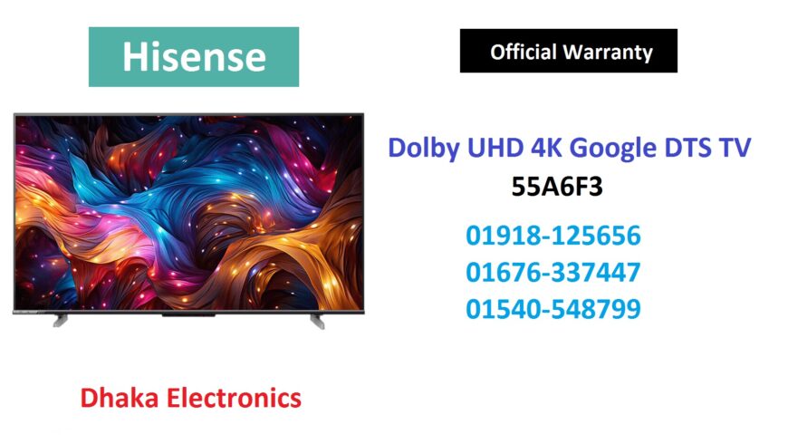 Hisense 55 inch 4K Google TV Official