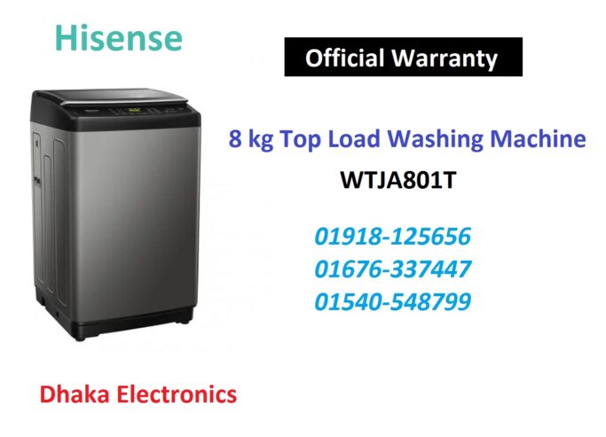 Hisense 8 KG Washing Machine Price BD