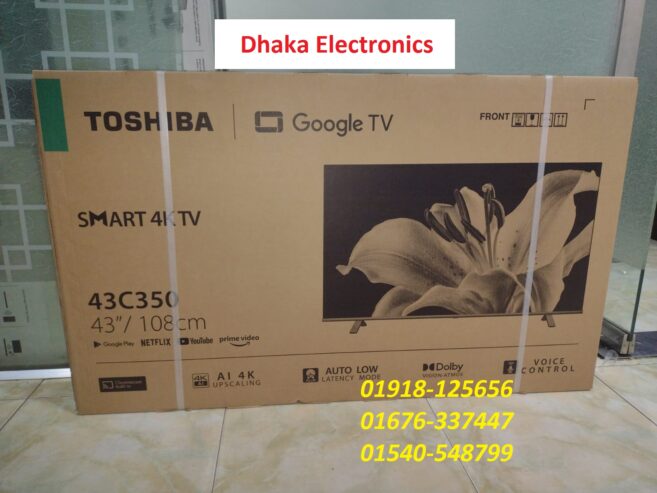 Toshiba 43 inch 4K Android Google TV