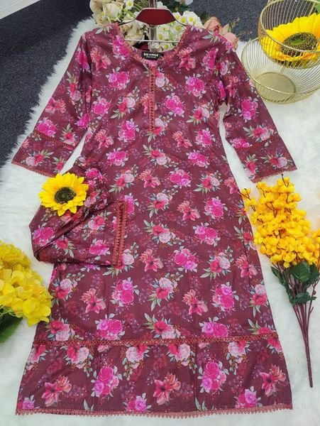 Cotton Kurti Set