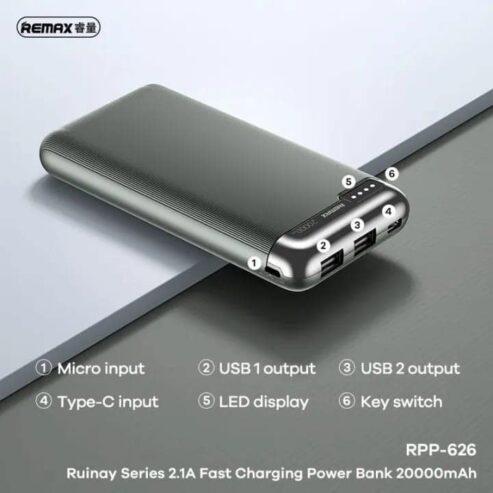 REMAX RPP-626 Fast Charging Power Bank