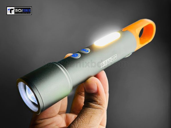 GearUP K57 Multifunctional Rechargeable Torch