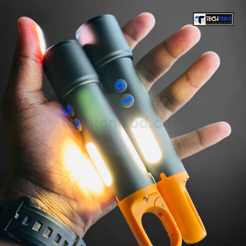 GearUP K57 Multifunctional Rechargeable Torch