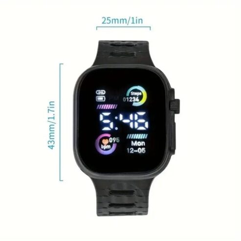 LED Digital Sports Watch