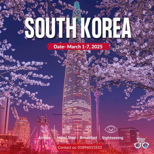 South Korea Tour Package From Bangladesh