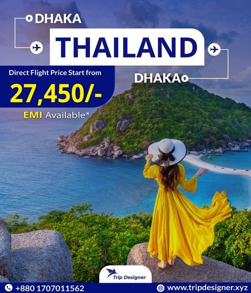 Dhaka to Thailand Tour Package