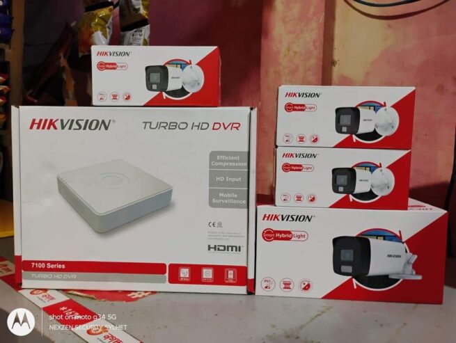 HIKVISION 2MP Smart Hybrid Light Color HD Audio Camera