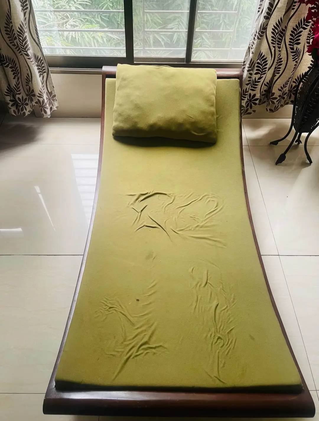 Teak Wood Rocking Bed For Sale