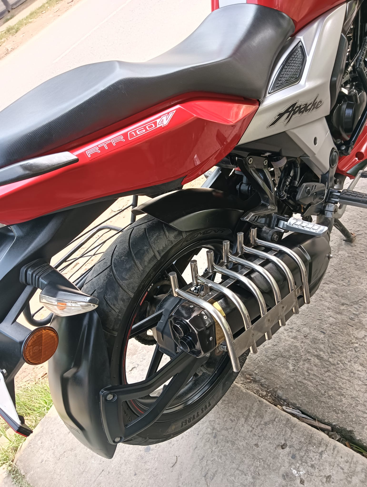 TVS Apache RTR 160 4V Bike For Sale in Kushtia