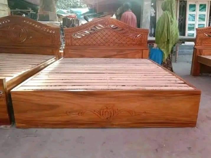 Wooden Bed For Sale in Rangpur Gobindaganj