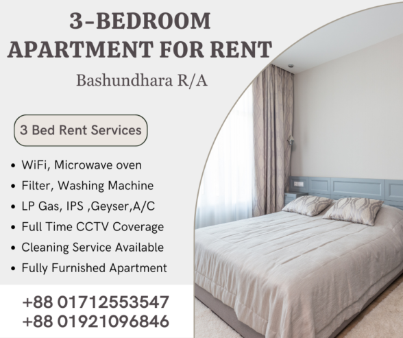 Furnished Flat Rent in Dhaka