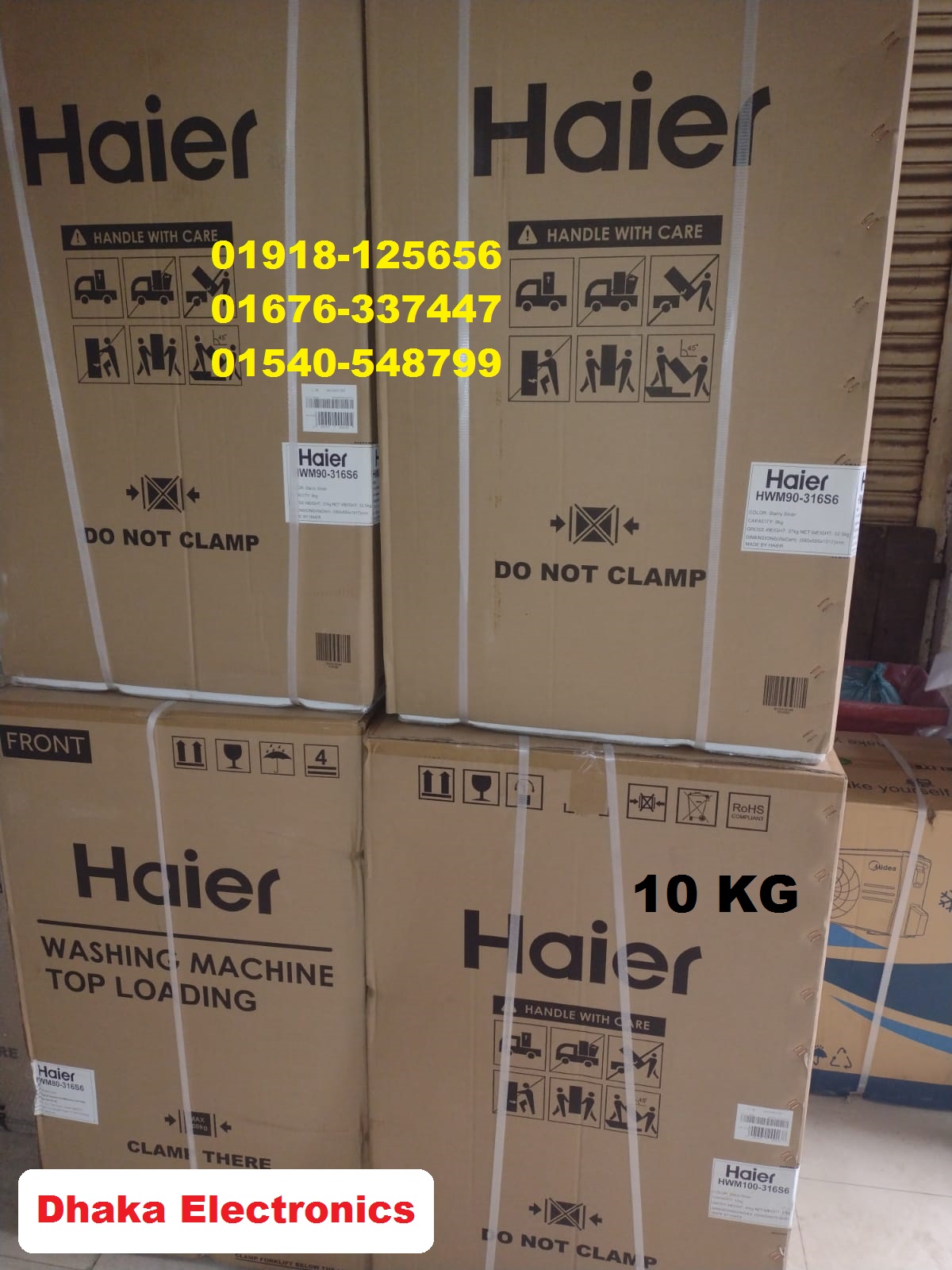 Haier Washing Machine 10 KG