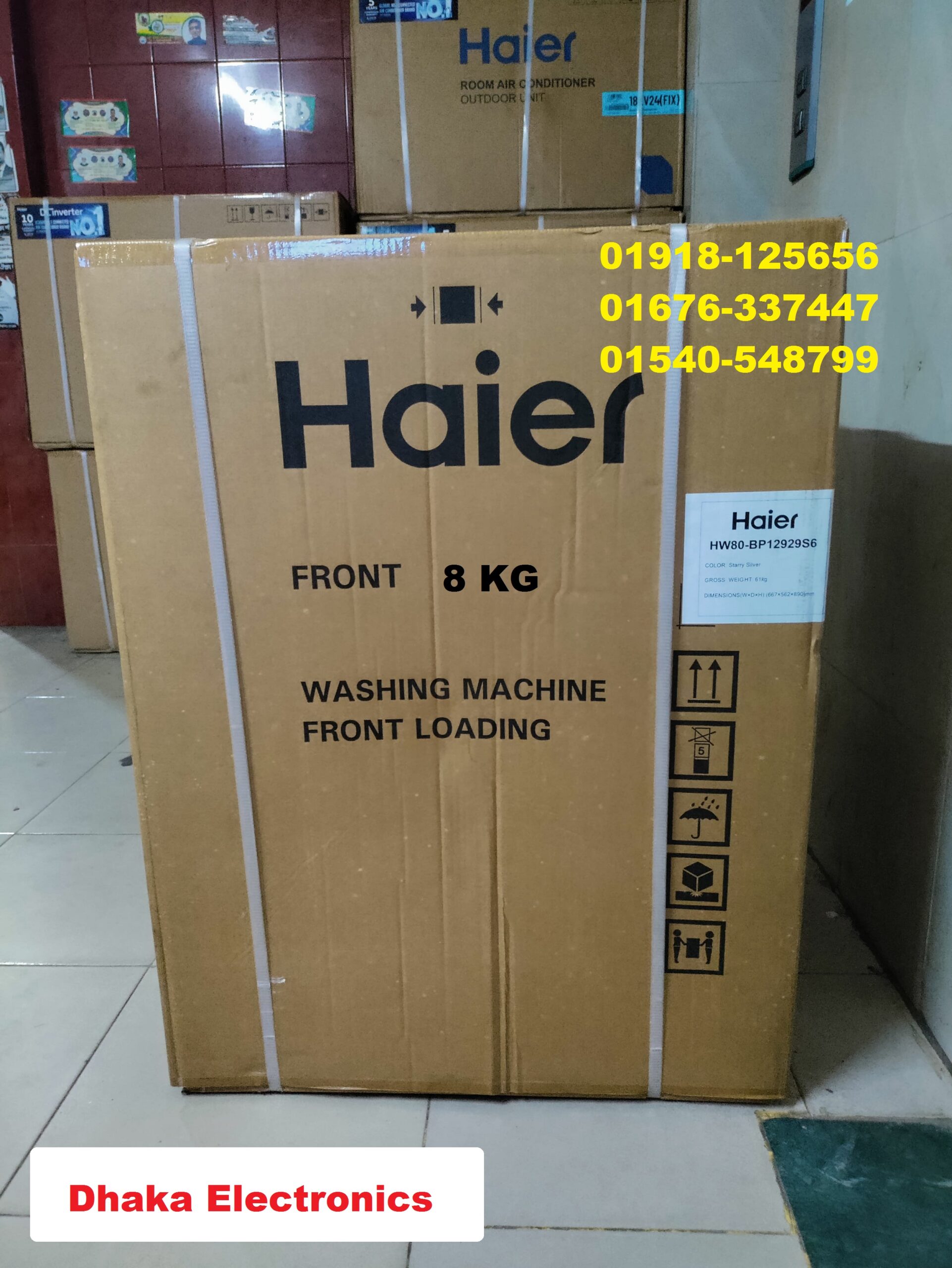 8 Kg Haier Load Washing Machine