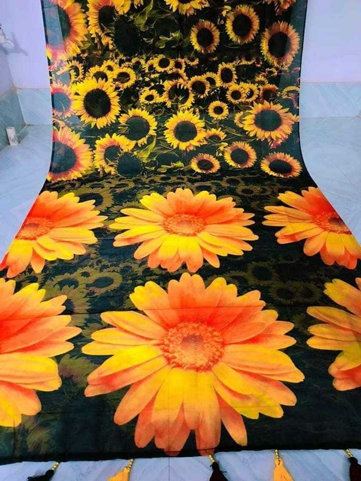 Digital Print Sarees