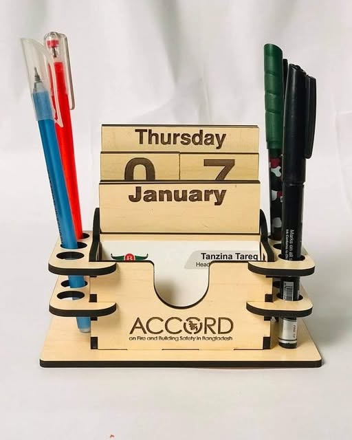Wooden Calendar