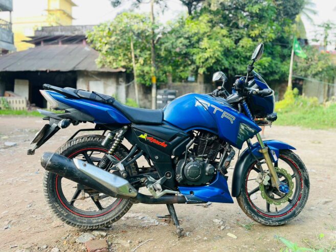 TVS Apache RTR Blue SD 2017 Model For Sale