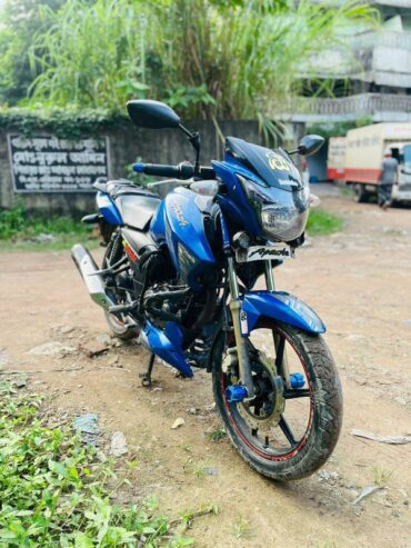 TVS Apache RTR Blue SD 2017 Model For Sale