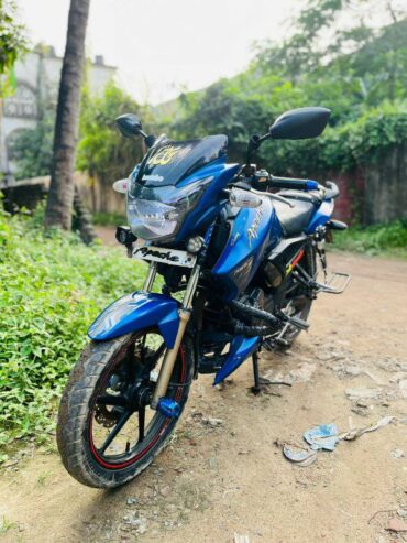 TVS Apache RTR Blue SD 2017 Model For Sale