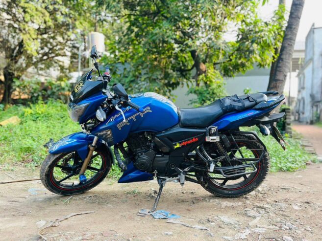 TVS Apache RTR Blue SD 2017 Model For Sale