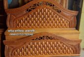 Unpaired Wooden Bed For Sale in Rajshahi