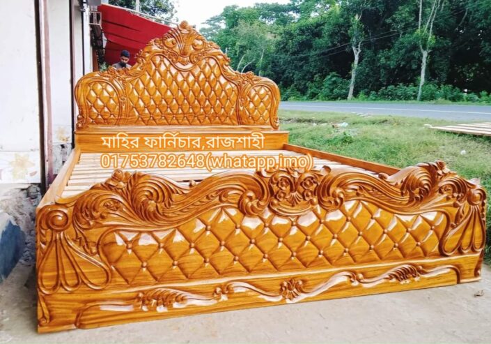 Unpaired Wooden Bed For Sale in Rajshahi