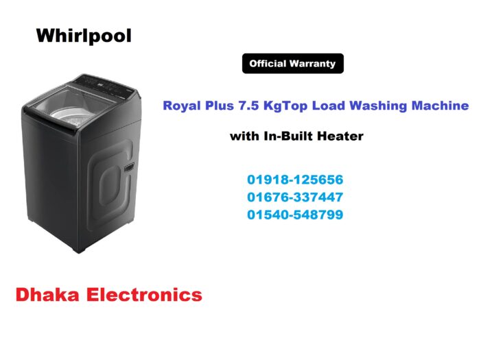 Whirlpool Top Load Washing Machine 7.5 KG