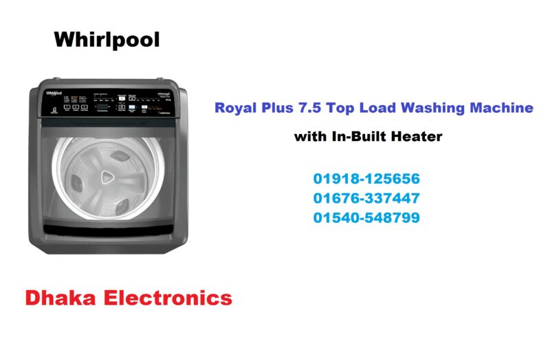 Whirlpool Top Load Washing Machine 7.5 KG