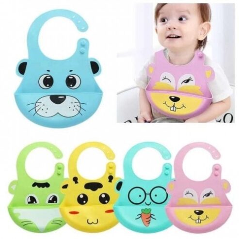 Waterproof Silicone Baby Bibs