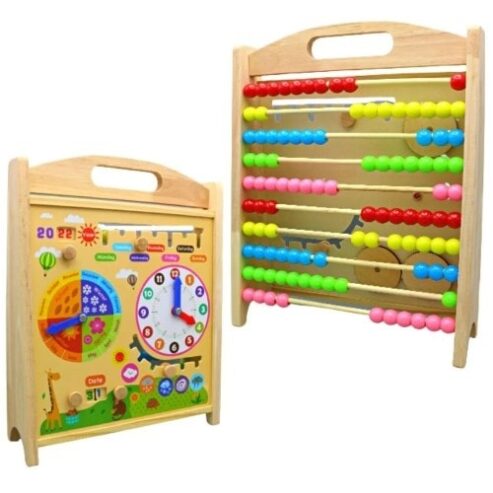 Wooden Toy Rack For Kids